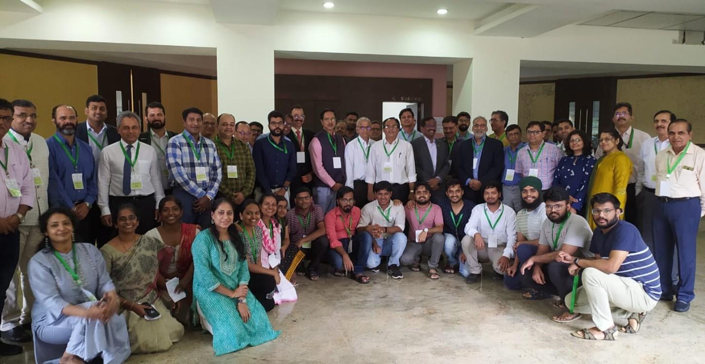 Group Photo of IITB Professors, Speakers, Audience & CoE-OGE staff on EOGR Workshop - 21st July 2022