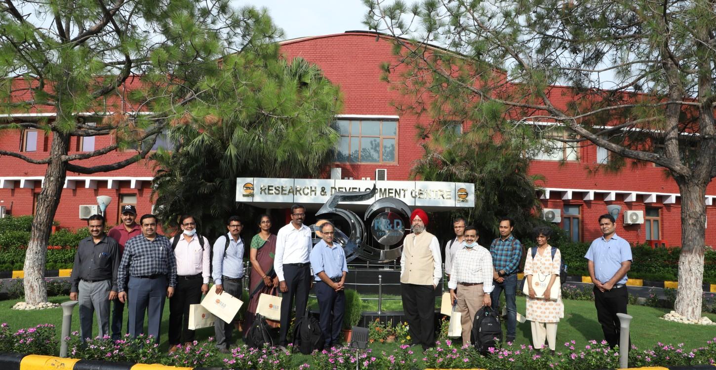 Group photo at IOCL R&D Facility ,Faridabad,23072022