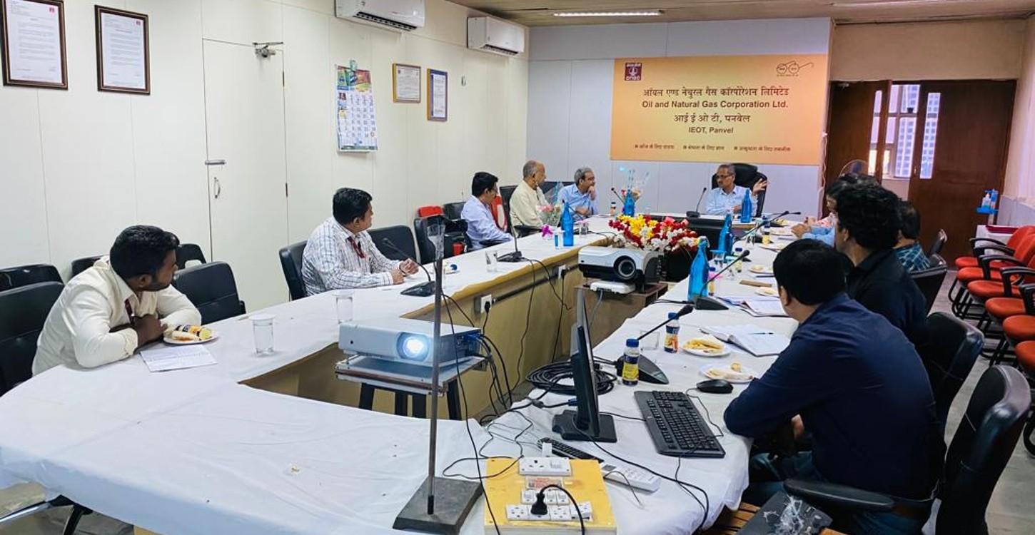 Visit by IIT Bombay team to IEOT, ONGC, Panvel for the discussions on HAZOP studies, 23 September 2022