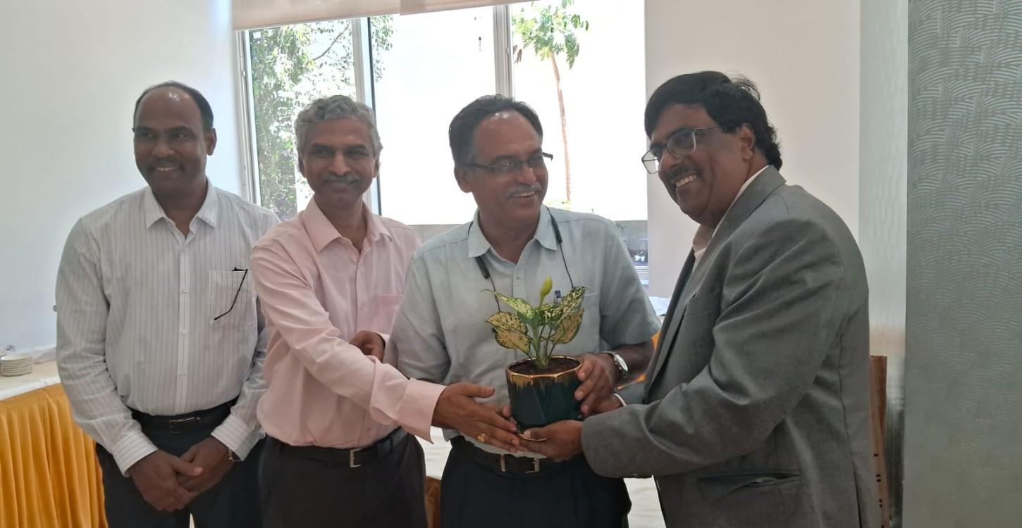 Felicitations from BPCL team to Prof. Shireesh Kedare, Professor in-charge of CoE-OGE for being appointed as the new Director of IIT Bombay - 7th May 2024